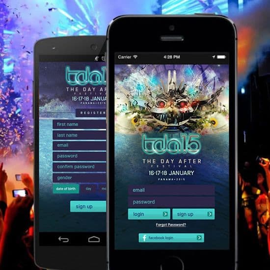 App oficial del festival The Day After