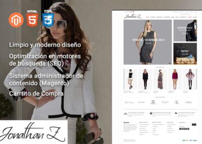 Jonathan Z – Propuesta Website